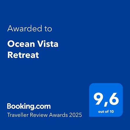 Villa Ocean Vista Retreat Skala Polichnitou Esterno foto