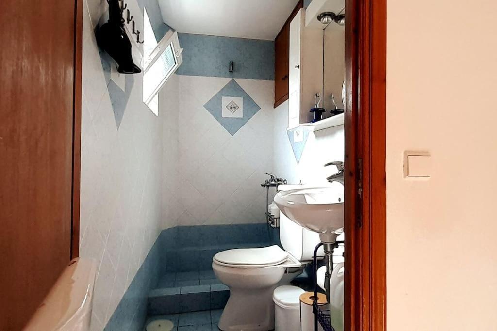 Villa Ocean Vista Retreat Skala Polichnitou Esterno foto