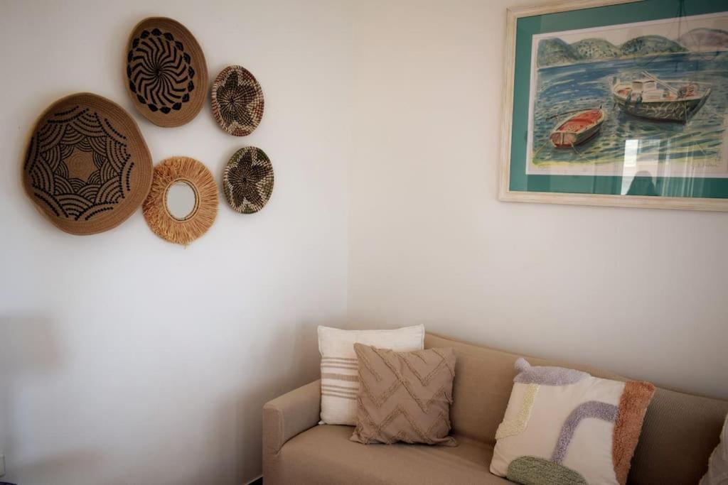 Villa Ocean Vista Retreat Skala Polichnitou Esterno foto