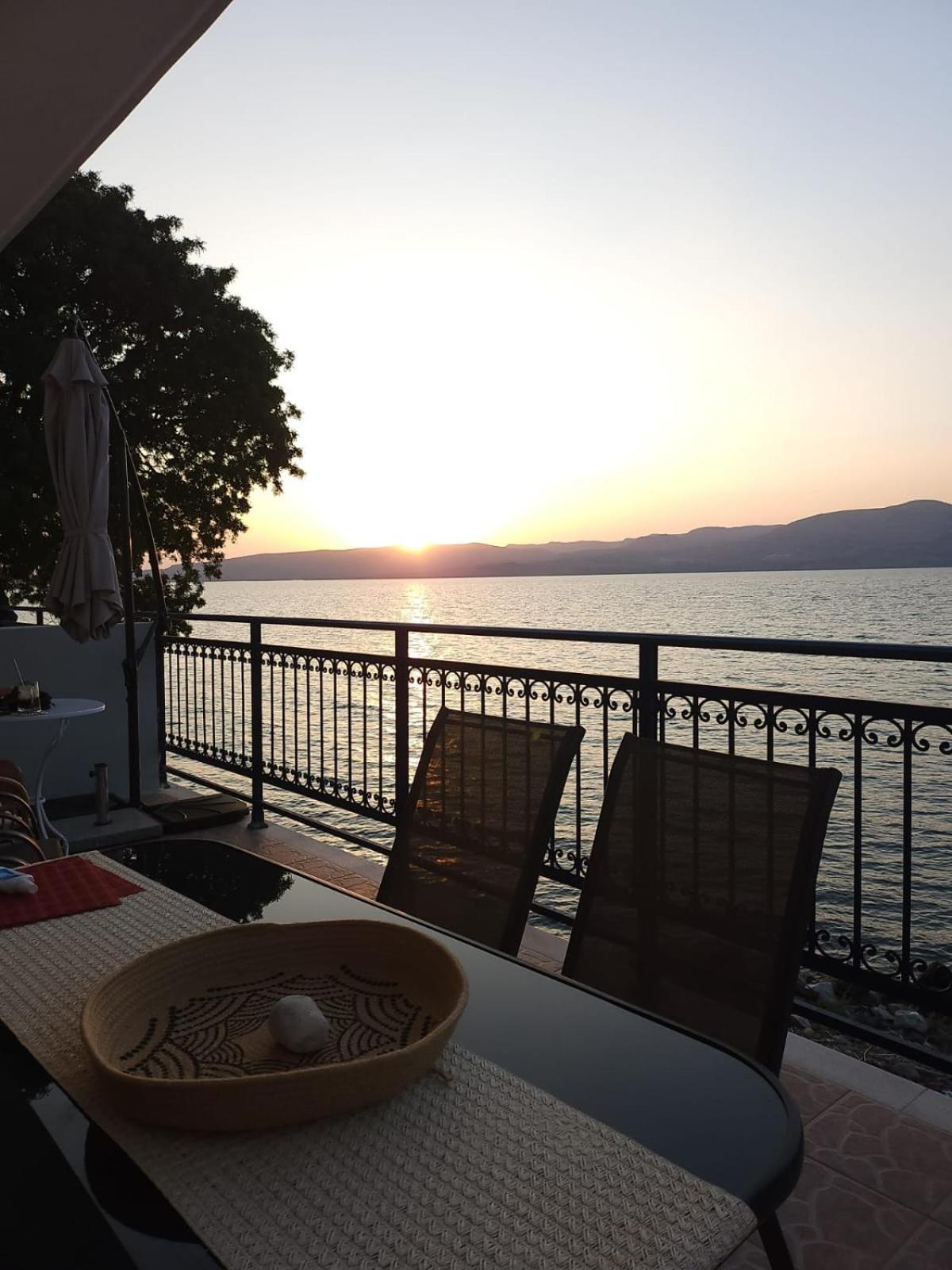 Villa Ocean Vista Retreat Skala Polichnitou Esterno foto